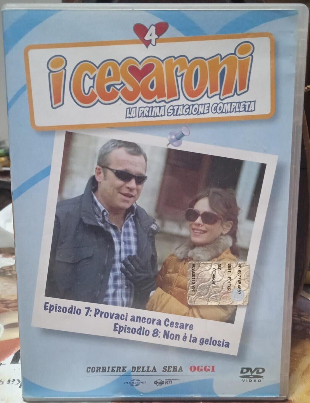 TeknoFilm - DVD – I CESARONI Stagione 01 Vol. 04 - Episodio 7 e 8 di Francesco Vicario (2006) - CORRIERE DELLA SERA