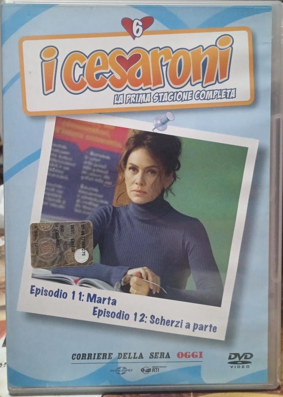 TeknoFilm - DVD – I CESARONI Stagione 01 Vol. 06 - Episodio 11 e 12 di Francesco Vicario (2006) - CORRIERE DELLA SERA