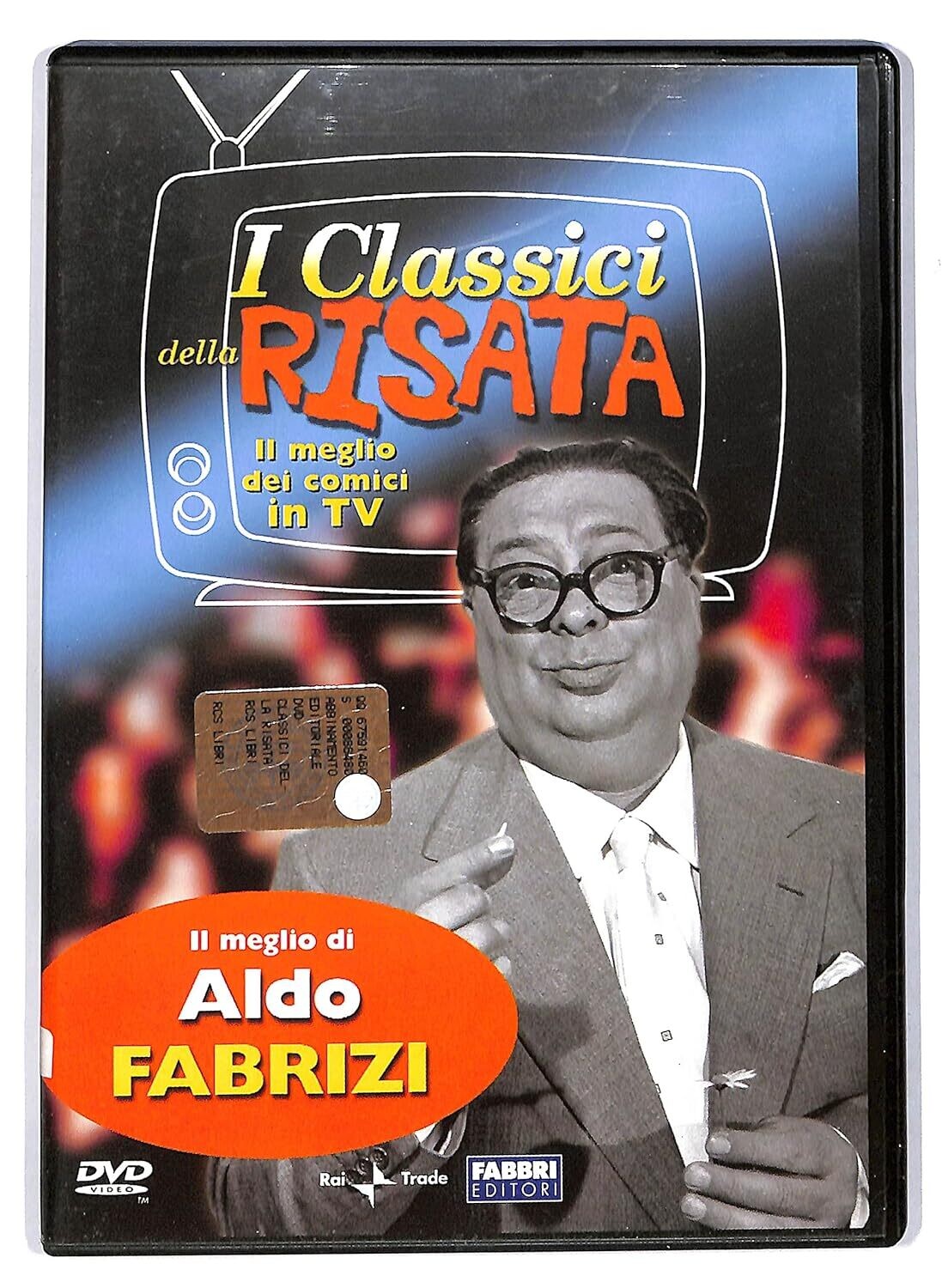 TeknoFilm - DVD – I classici della risata - IL MEGLIO DI ALDO FABRIZI (1954-2004) - FABBRI EDITORI