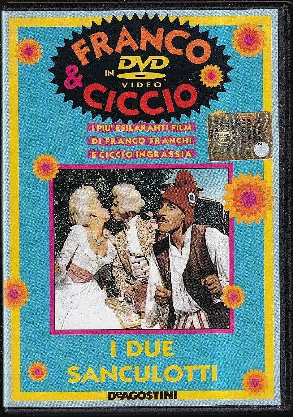 TeknoFilm - DVD – I DUE SANCULOTTI (Versione slim) di Giorgio Simonelli (1966) - DE AGOSTINI