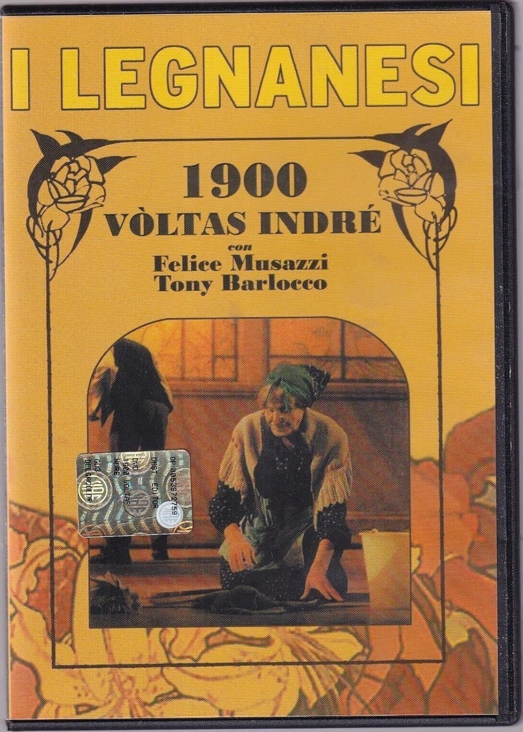 TeknoFilm - DVD – I LEGNANESI - 1900 VOLTAS INDRE' (2013) - DELGA COLOR
