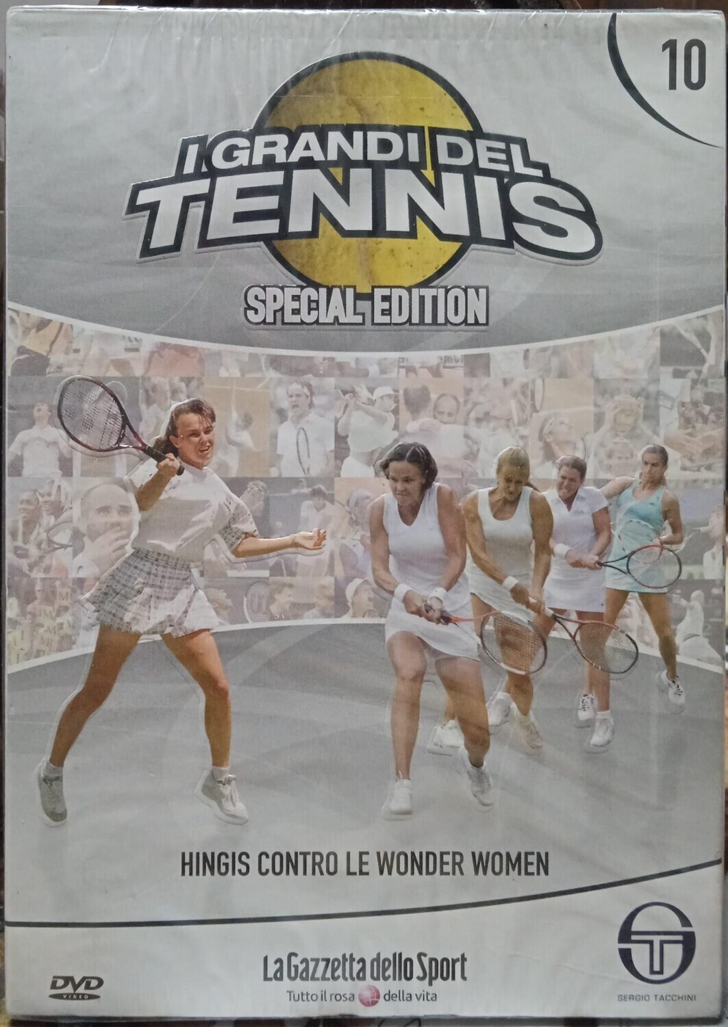 TeknoFilm - DVD - I GRANDI DEL TENNIS Special Edition Vol. 10 - HINGIS VS LE WONDER WOMEN (2009) - GAZZETTA DELLO SPORT