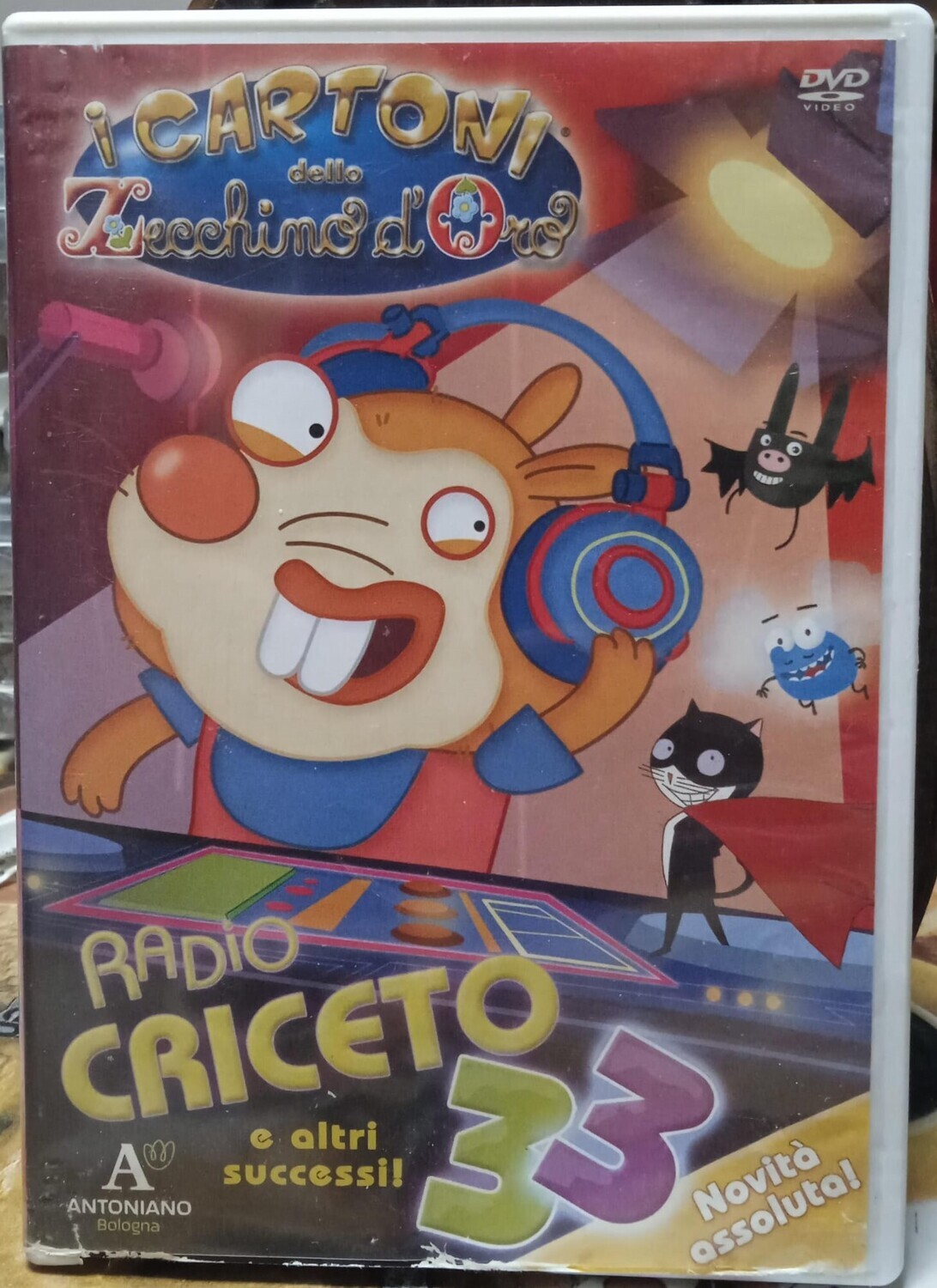 TeknoFilm - DVD - I CARTONI DELLO ZECCHINO D'ORO Vol. 09 - RADIO CRICETO 33 (2012) - WARNER BROS
