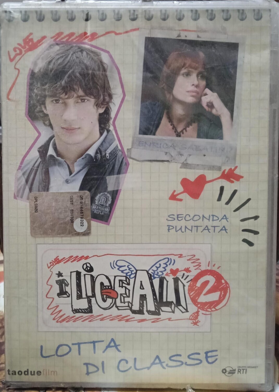 TeknoFilm - DVD – I LICEALI Stagione 2 Puntata 2 - LOTTA DI CLASSE di Lucio Pellegrini (2008) - RTI