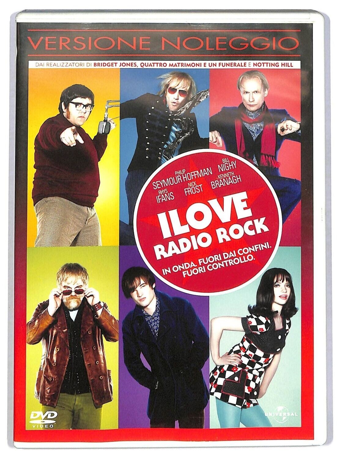 TeknoFilm - DVD – I LOVE RADIO ROCK (Versione noleggio) di Richard Curtis (2009) - WARNER BROS