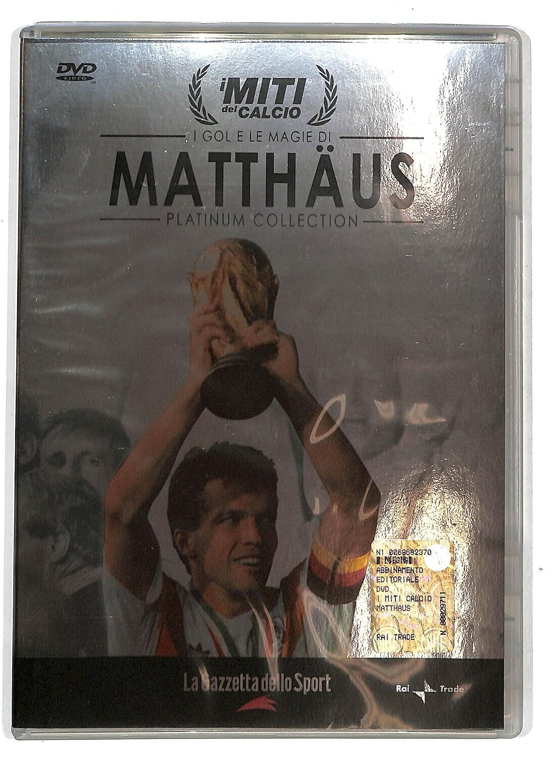 TeknoFilm - DVD – I MITI DEL CALCIO N° 06 - MATTHAUS (Platinum collection) (2005) - GAZZETTA DELLO SPORT