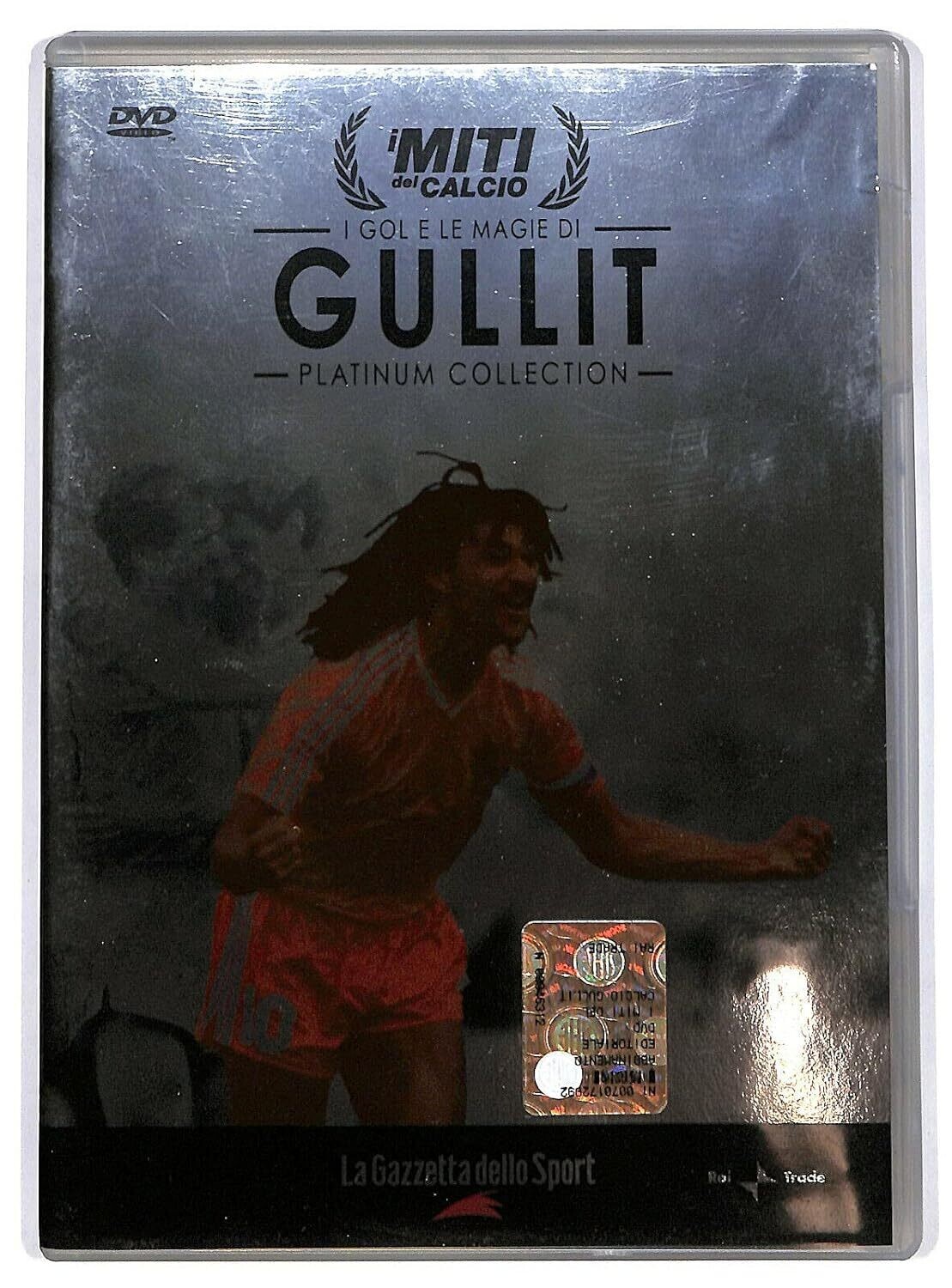 TeknoFilm - DVD – I MITI DEL CALCIO N° 07 - GULLIT (Platinum collection) (2005) - GAZZETTA DELLO SPORT