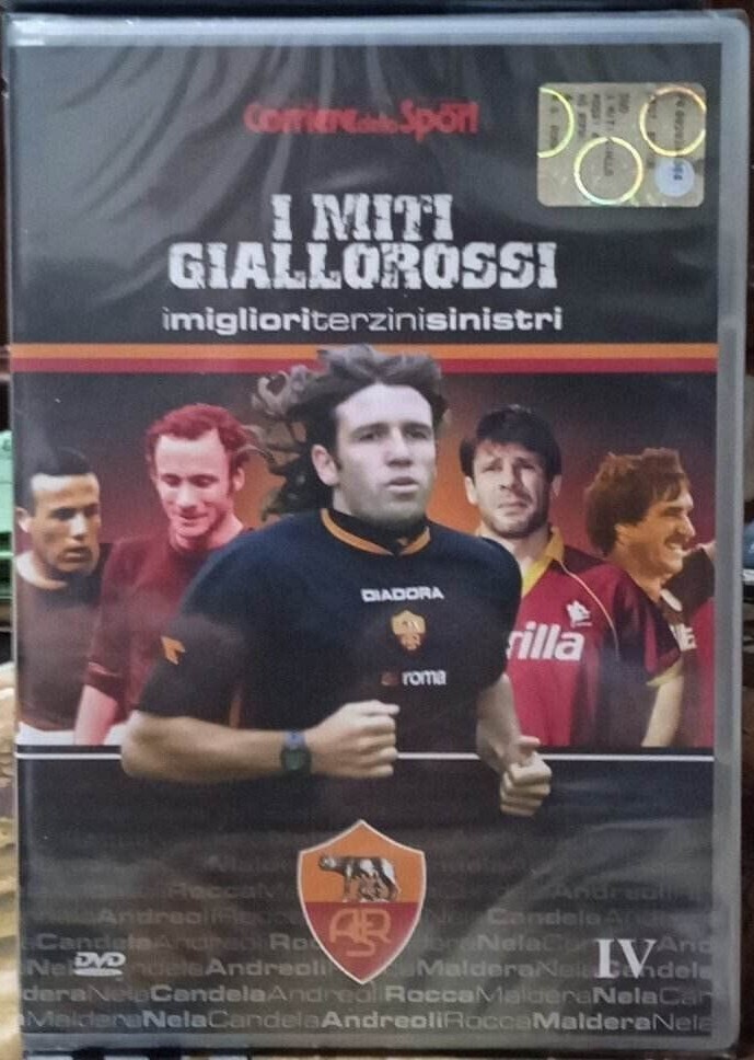 TeknoFilm - DVD – I MITI GIALLOROSSI Vol. 04 - I MIGLIORI TERZINI SINISTRI - CORRIERE DELLO SPORT