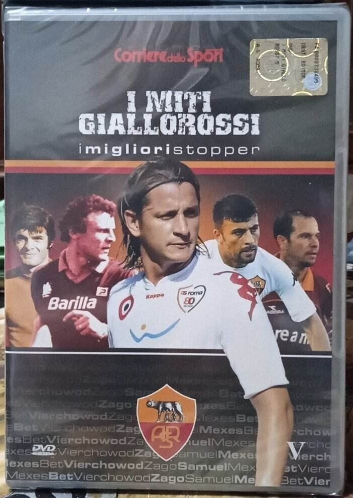 TeknoFilm - DVD – I MITI GIALLOROSSI Vol. 05 - I MIGLIORI STOPPER - CORRIERE DELLO SPORT