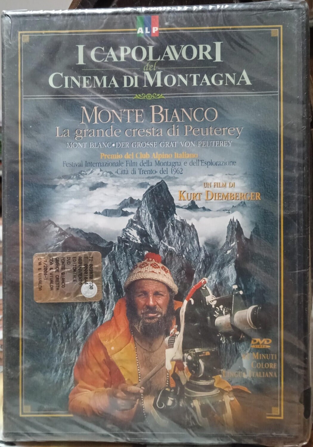 TeknoFilm - DVD – I capolavori del cinema di montagna - MONTE BIANCO - LA GRANDE CRESTA DI PEUTEREY di Kurt Diemberger (1962) - VIVALDA