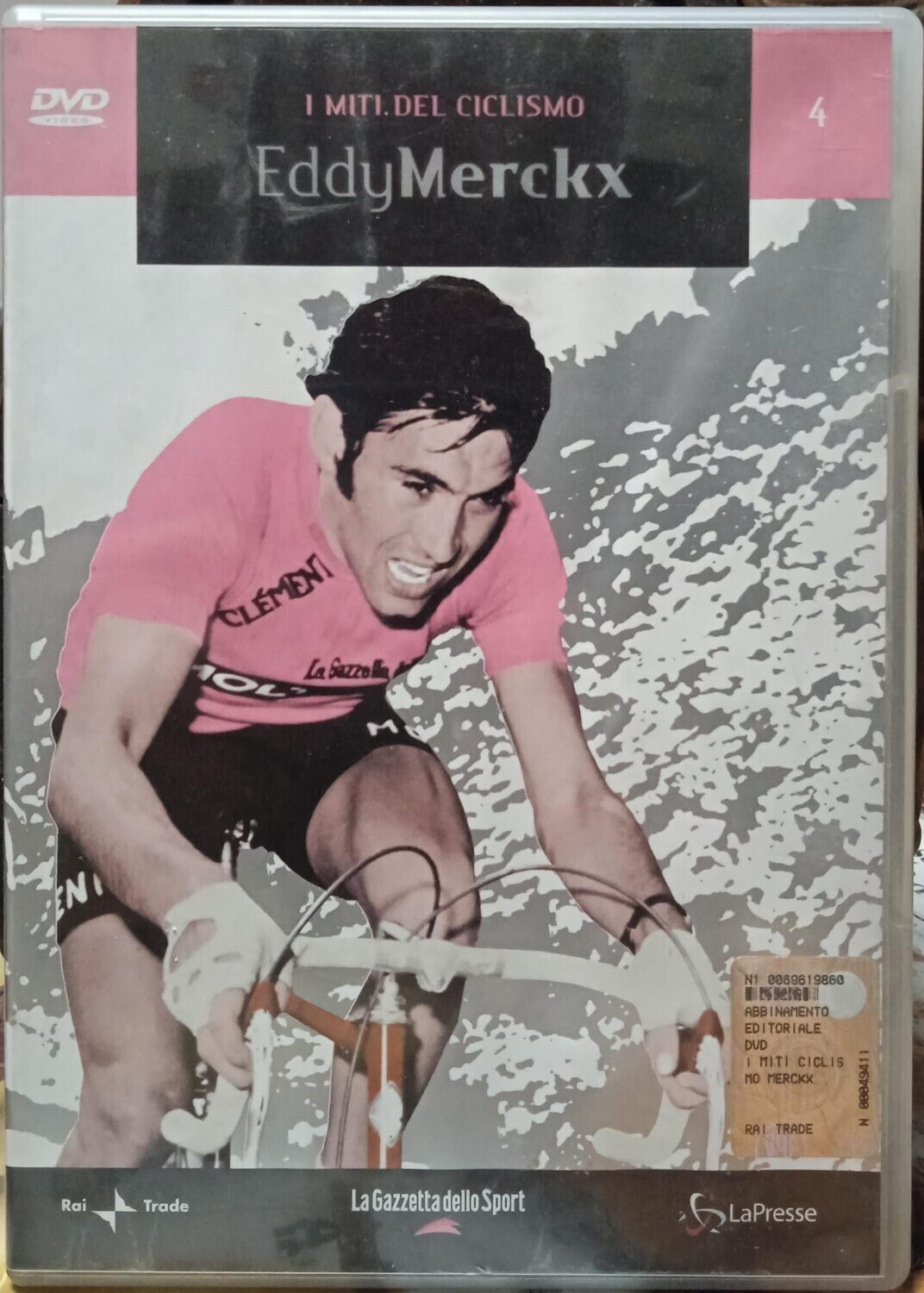 TeknoFilm - DVD – I miti del ciclismo Vol. 04 - EDDY MERCKX (2004) - GAZZETTA DELLO SPORT