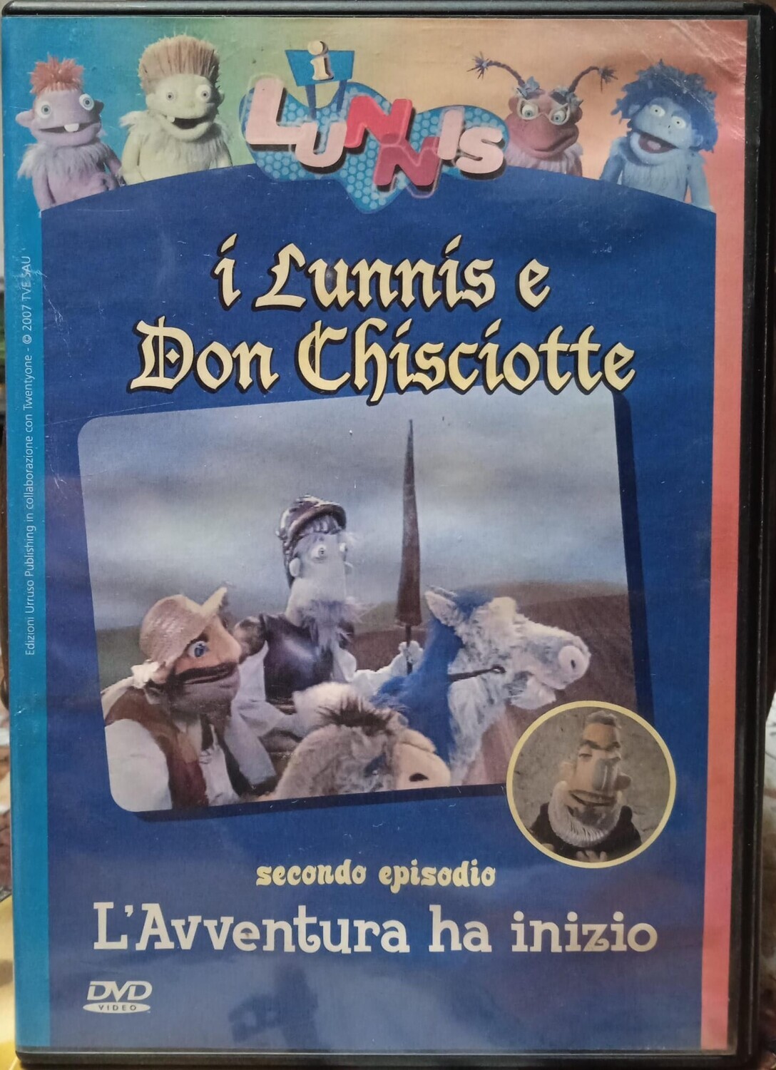 TeknoFilm - DVD – I LUNNIS E DON CHISCIOTTE 2° Episodio - L'AVVENTURA HA INIZIO - FINSON