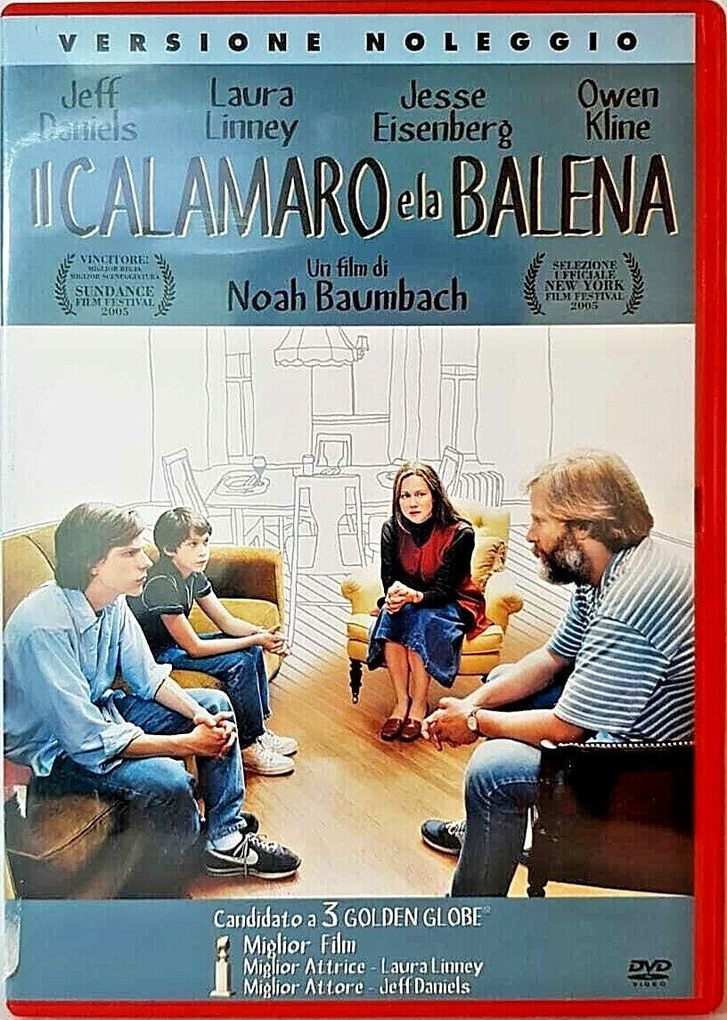 TeknoFilm - DVD – IL CALAMARO E LA BALENA (Versione noleggio) di Noah Baumbach (2005) - SONY