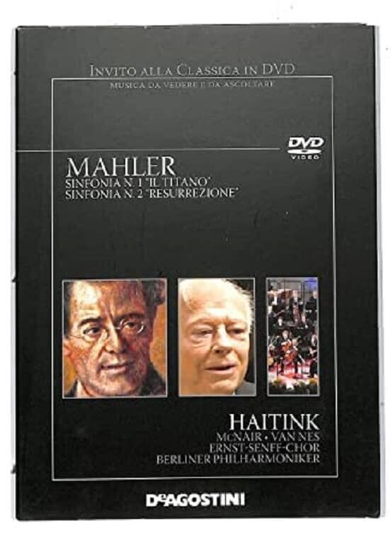 TeknoFilm - DVD – Invito alla classica Vol. 15 - MAHLER: Sinfonia 1 - 2 - HAITINK (Berliner Philarmoniker) (1990) - DE AGOSTINI