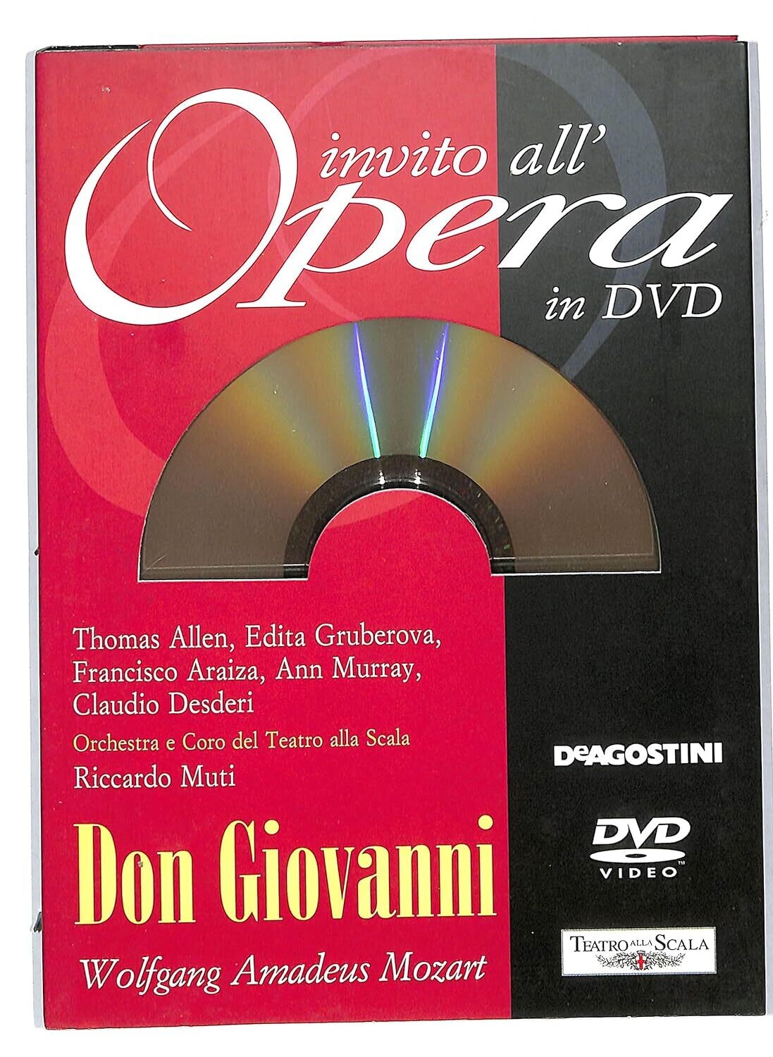 TeknoFilm - DVD - INVITO ALL'OPERA Vol. 04 - GIACOMO PUCCINI - DON GIOVANNI: Riccardo Muti - Orchetrsa e Coro del Teatro della Scala di Milano di Giorgio Strehler (1987) -  DE AGOSTINI