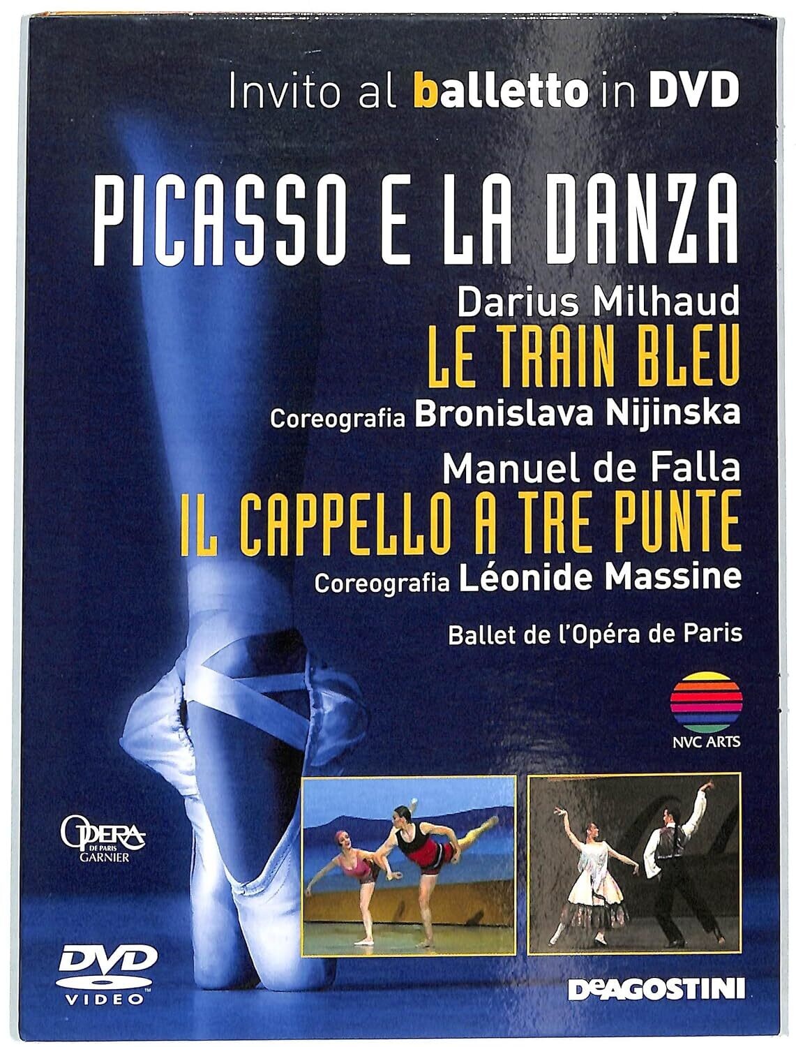 TeknoFilm - DVD – Invito al balletto Vol. 16 - PICASSO E LA DANZA (Ballo del'Opera National de Paris) di Yvon Gerault (1994) - DE AGOSTINI