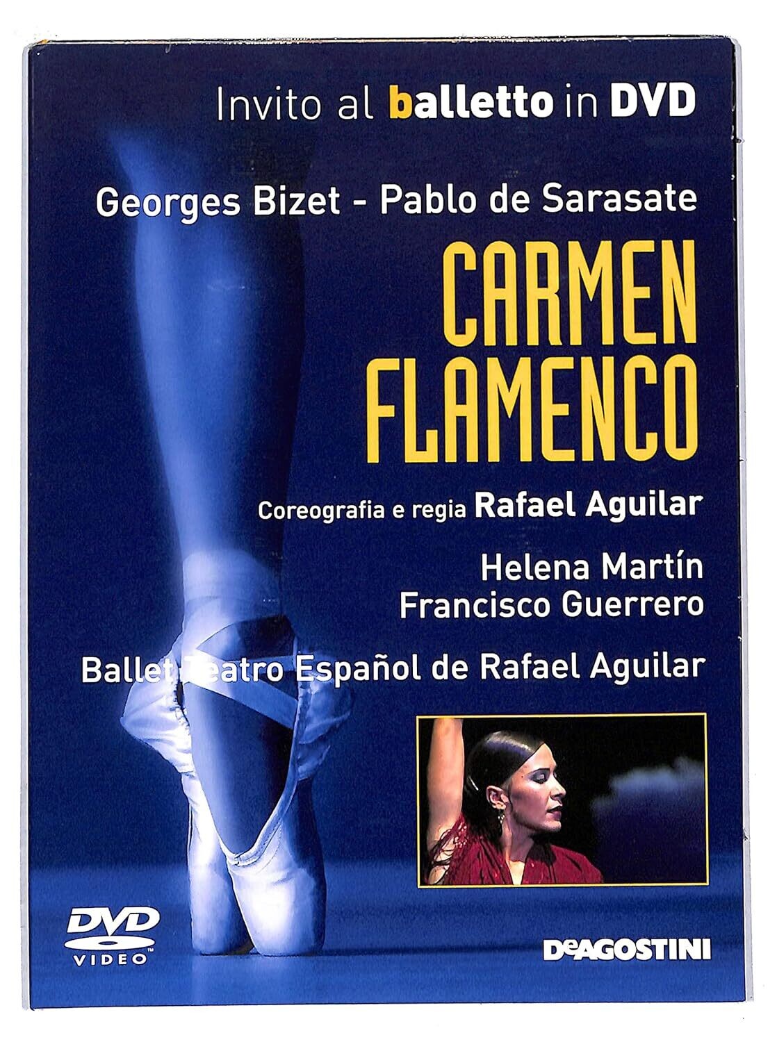 TeknoFilm - DVD – Invito al balletto Vol. 24 - CARMEN FLAMENCO (Teatro espanol) di Rafael Aguilar (2002) - DE AGOSTINI