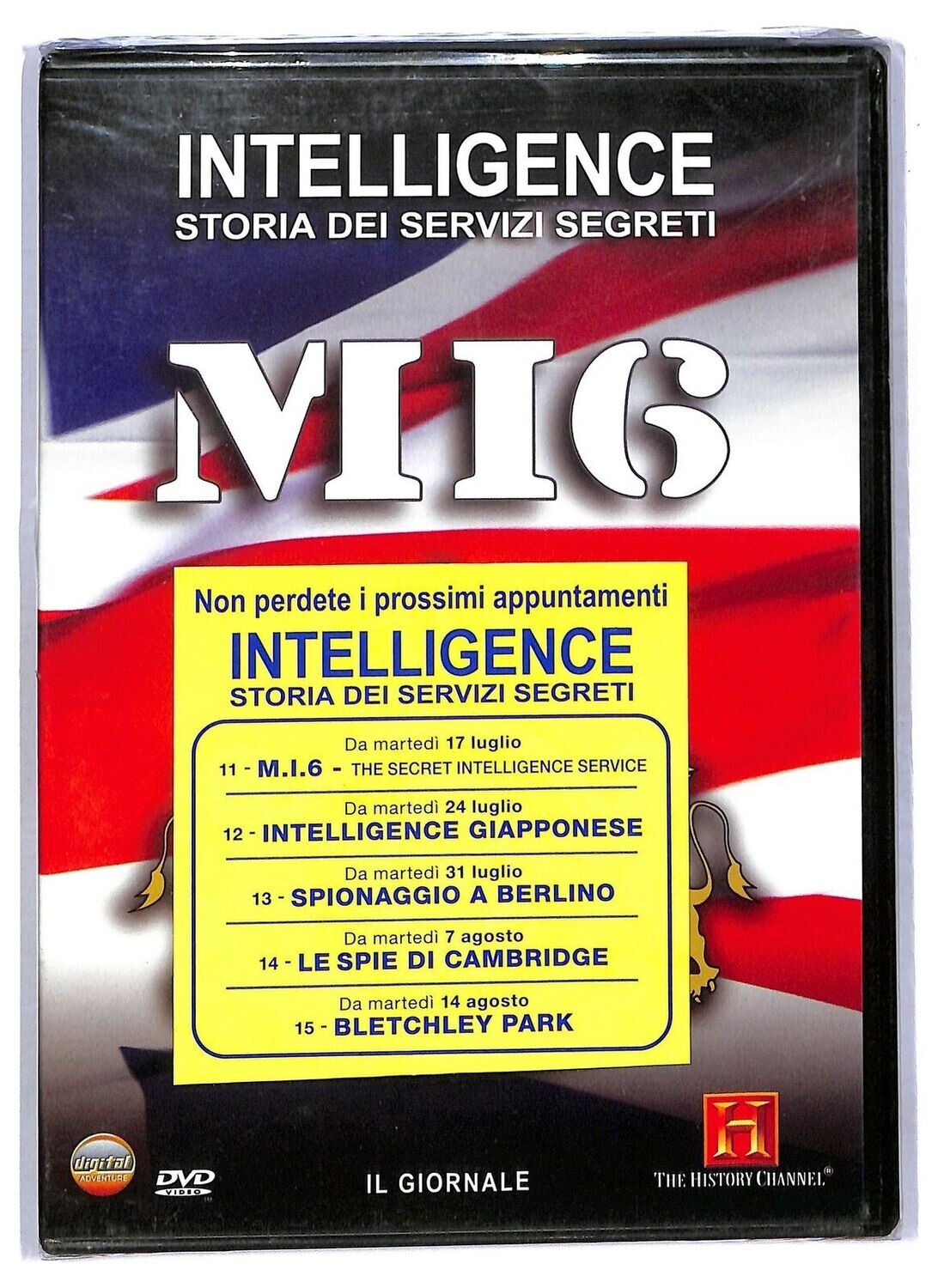 TeknoFilm – DVD – INTELLIGENCE - STORIA DEI SERVIZI SEGRETI Vol. 11 - MI6 (2007) - IL GIORNALE