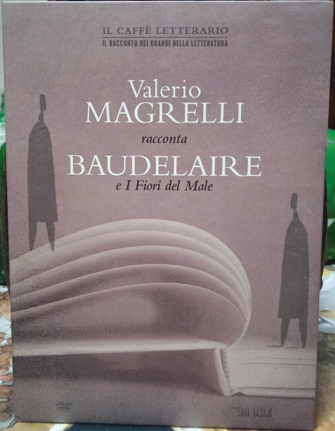 TeknoFilm - DVD – IL CAFFE' LETTERARIO Vol. 13 - Valerio Magrelli racconta Baudelaire e i fiori del male (2012) - IL SOLE 24 ORE