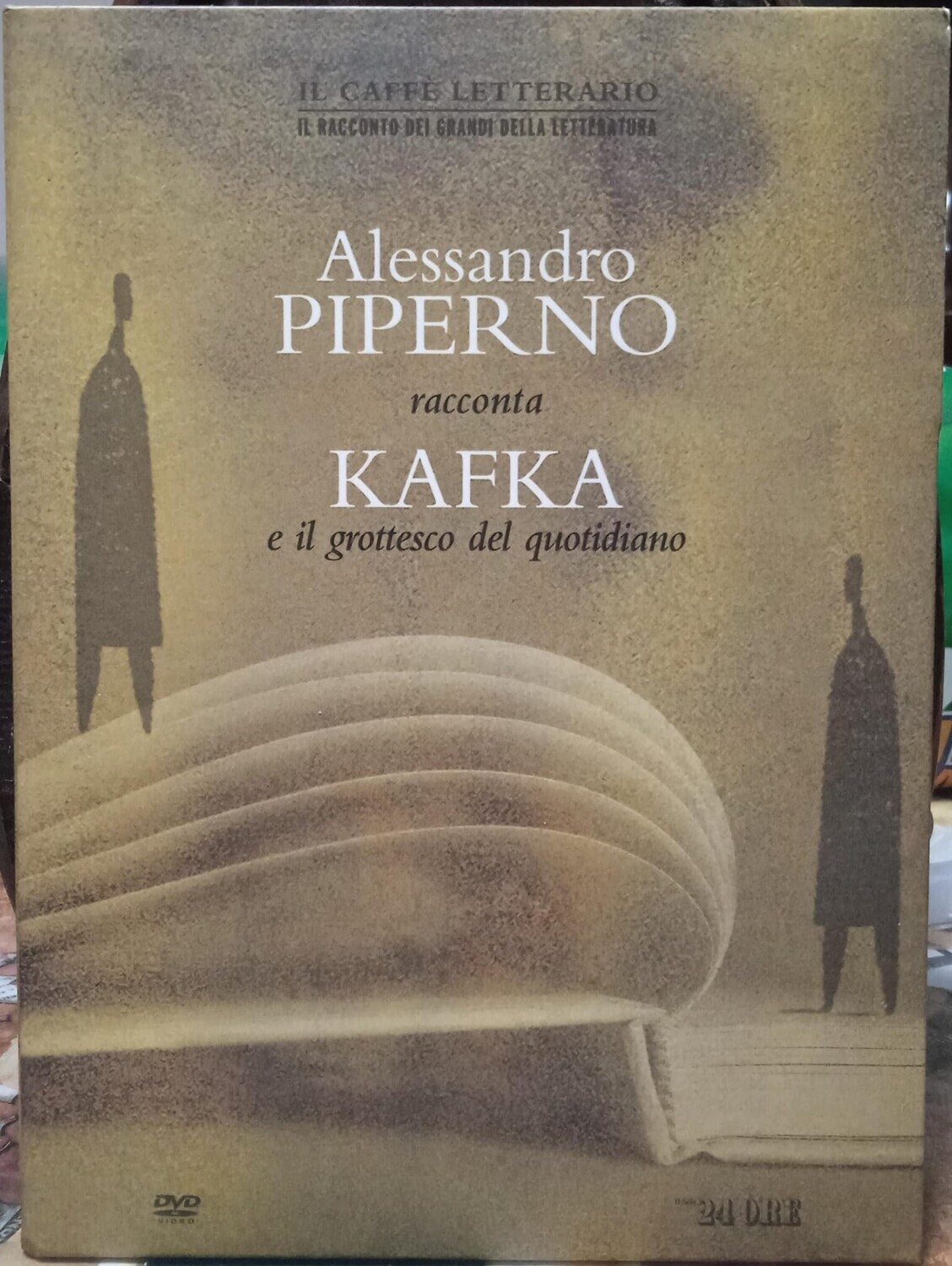 TeknoFilm - DVD – IL CAFFE' LETTERARIO Vol. 14 - Alessandro Piperno racconta Kafka e il grottesco del quotidiano (2012) - IL SOLE 24 ORE