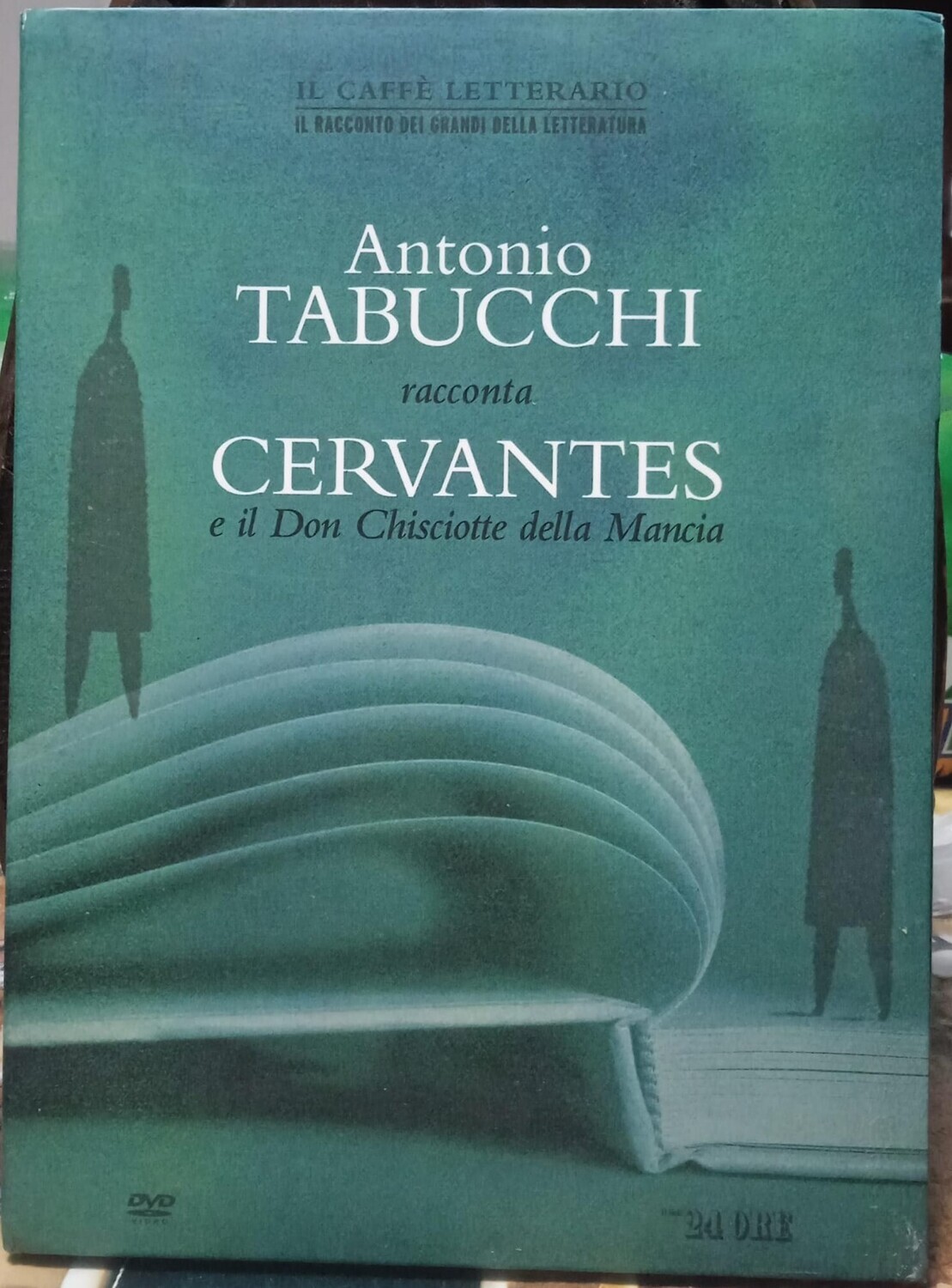 TeknoFilm - DVD – IL CAFFE' LETTERARIO Vol. 04 - Antonio Tabucchi racconta Cervantes il Don Chisciotte della Mancia (2012) - IL SOLE 24 ORE