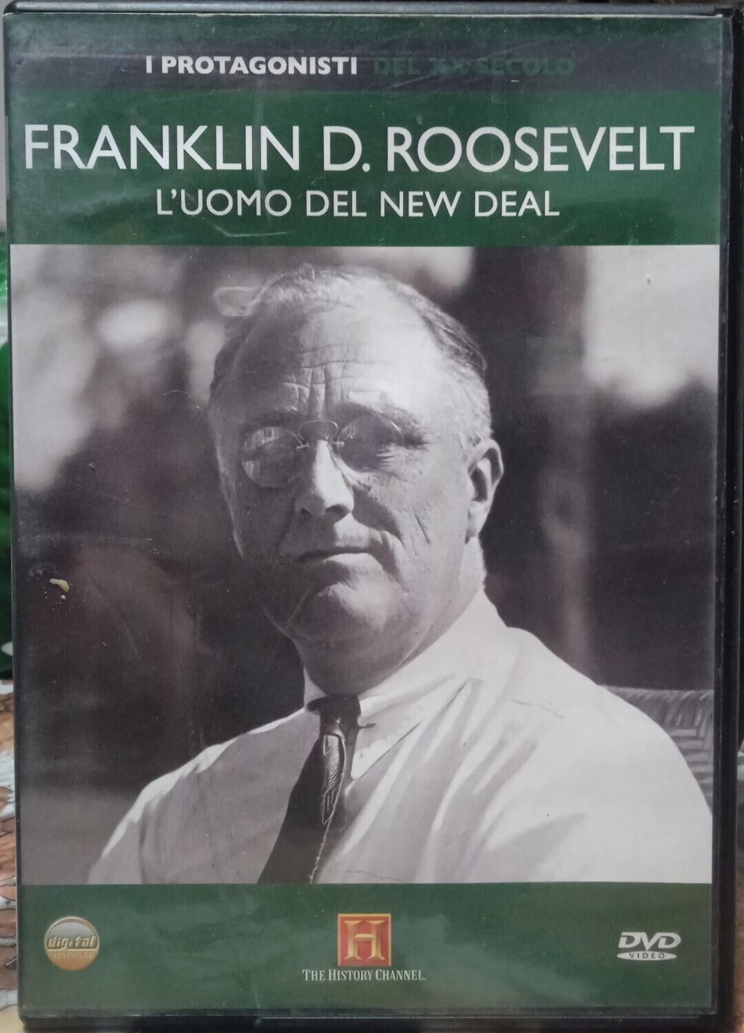 TeknoFilm - DVD – I protagonisti del XX secolo - FRANKLYN D. ROOSVELT - L'UOMO DEL NEW DEAL (2008) - CINEHOLLYWOOD
