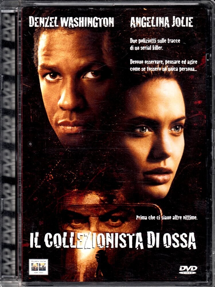 TeknoFilm - DVD - IL COLLEZIONISTA DI OSSA (Jewel case) di Phillip Noyce (1999) - COLUMBIA TRISTAR