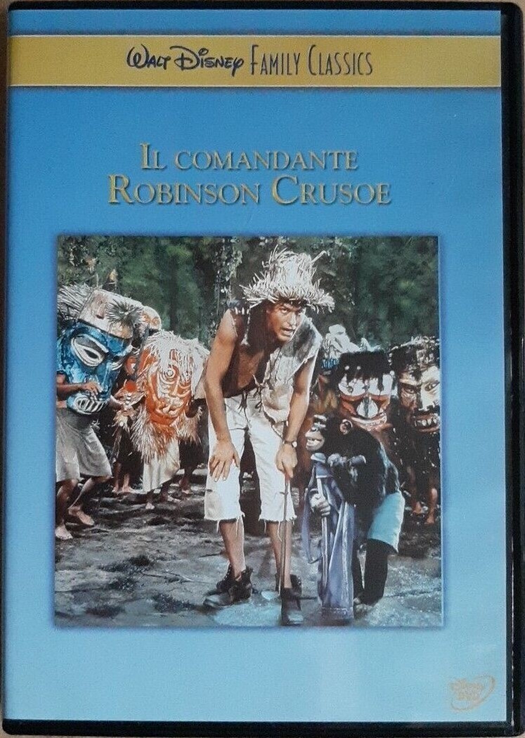 TeknoFilm - DVD - IL COMANDANTE ROBINSON CRUSOE di Byron Paul (1966) -  WALT DISNEY