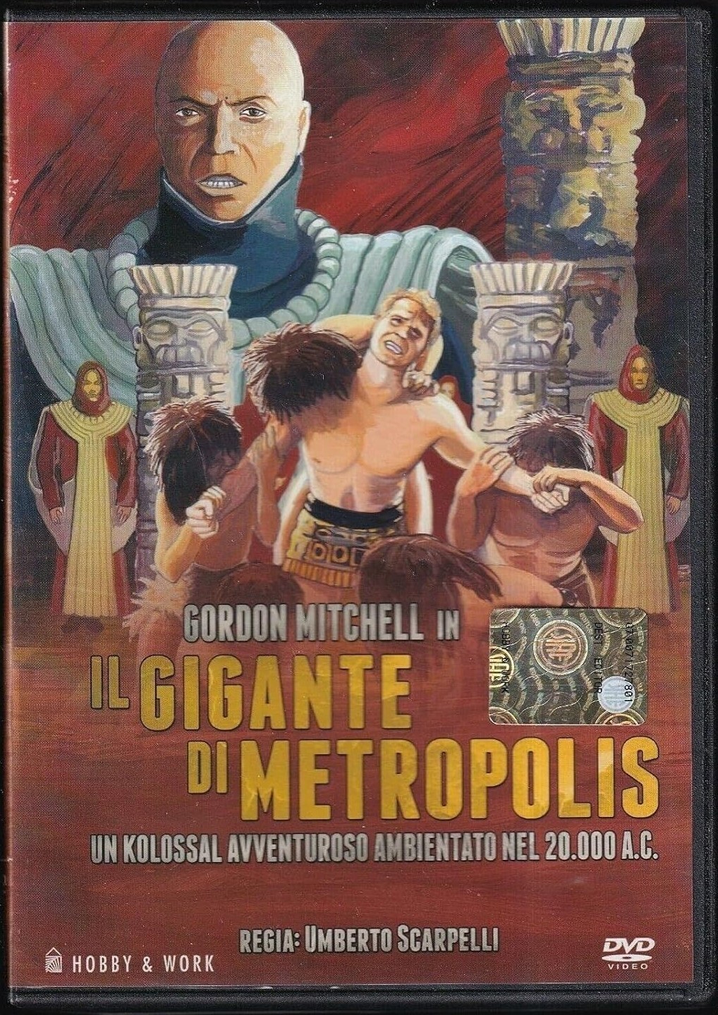 TeknoFilm - DVD – IL GIGANTE DI METROPOLIS di Umberto Scarpelli (1961) - HOBBY & WORK