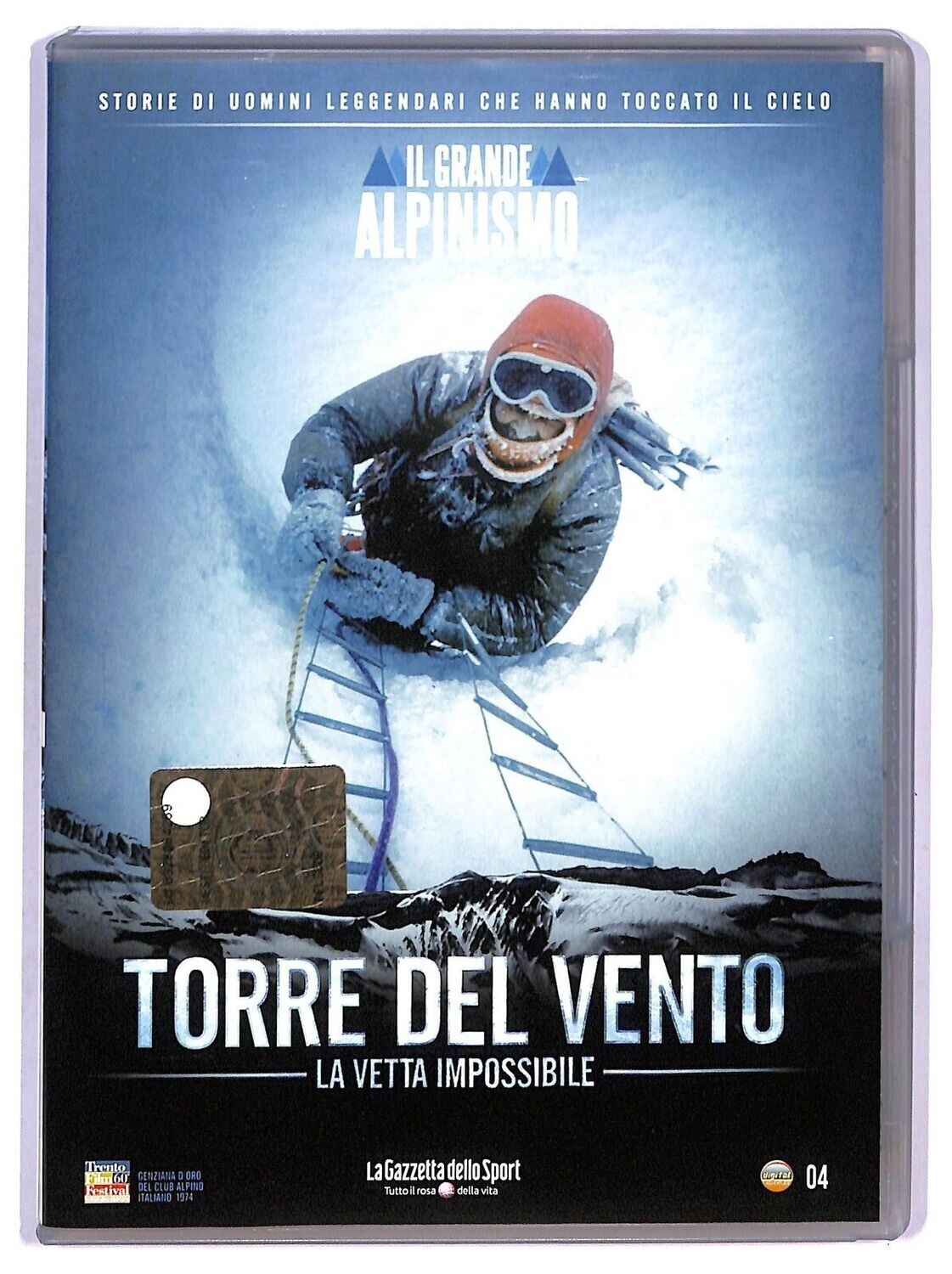 TeknoFilm – DVD – Il grande alpinismo Vol. 04 - TORRE DEL VENTO (2012) - GAZZETTA DELLO SPORT