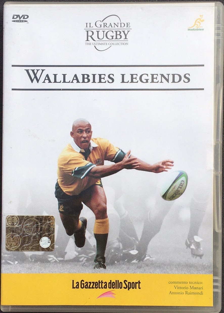 TeknoFilm - DVD – IL GRANDE RUGBY Vol. 12 - WALLABIES LEGENDS - GAZZETTA DELLO SPORT