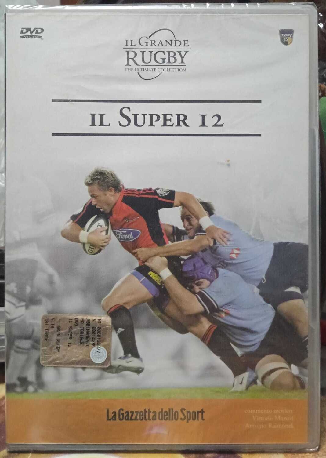 TeknoFilm - DVD – IL GRANDE RUGBY Vol. 14 - IL SUPER 12 - GAZZETTA DELLO SPORT