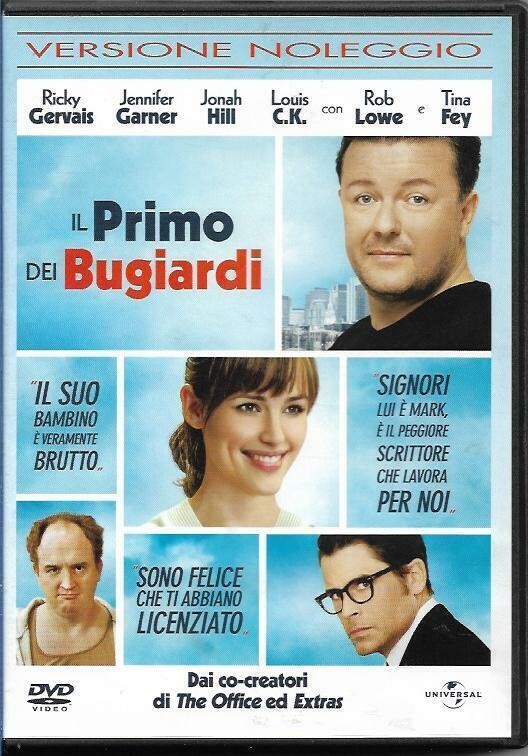 TeknoFilm - DVD - IL PRIMO DEI BUGIARDI (Versione noleggio) di Ricky Gervais (2009) - UNIVERSAL
