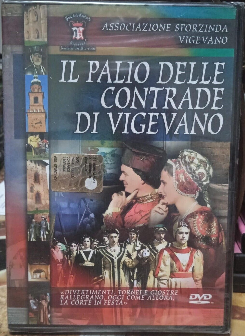 TeknoFilm - DVD – IL PALIO DELLE CONTRADE DI VIGEVANO - Associazione Sforzinda - Marcello Alonghi (2006) - F.I.G.S.