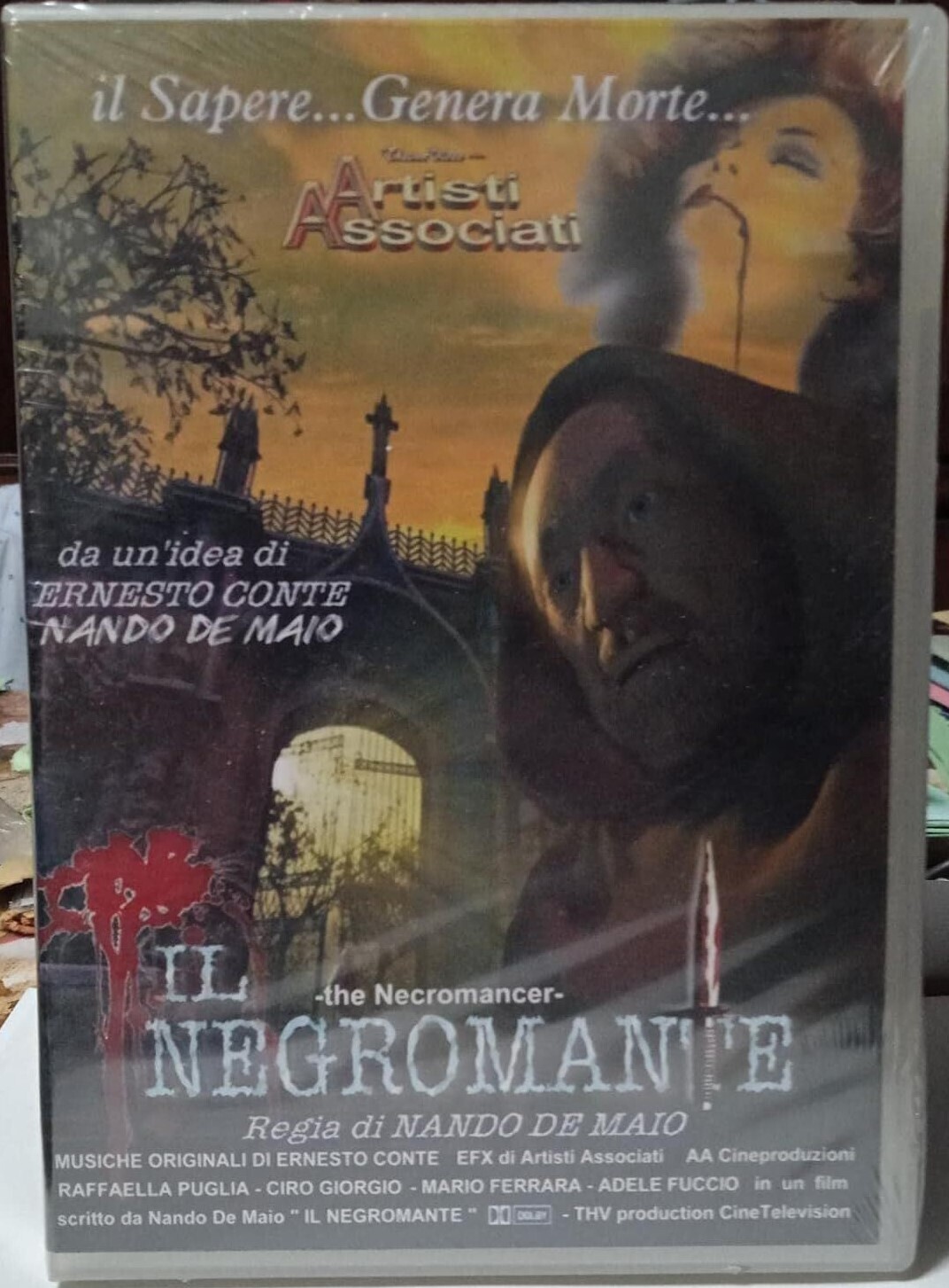 TeknoFilm - DVD – IL NEGROMANTE di Nando De Maio (2000) - OPERA PRIMA