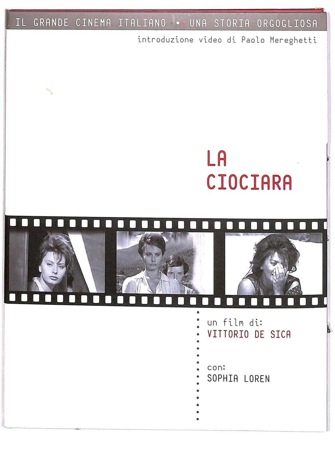 TeknoFilm - DVD – Il grande cinema Italiano: LA CIOCIARA di Vittorio De Sica (1960) - CORRIERE DELLA SERA