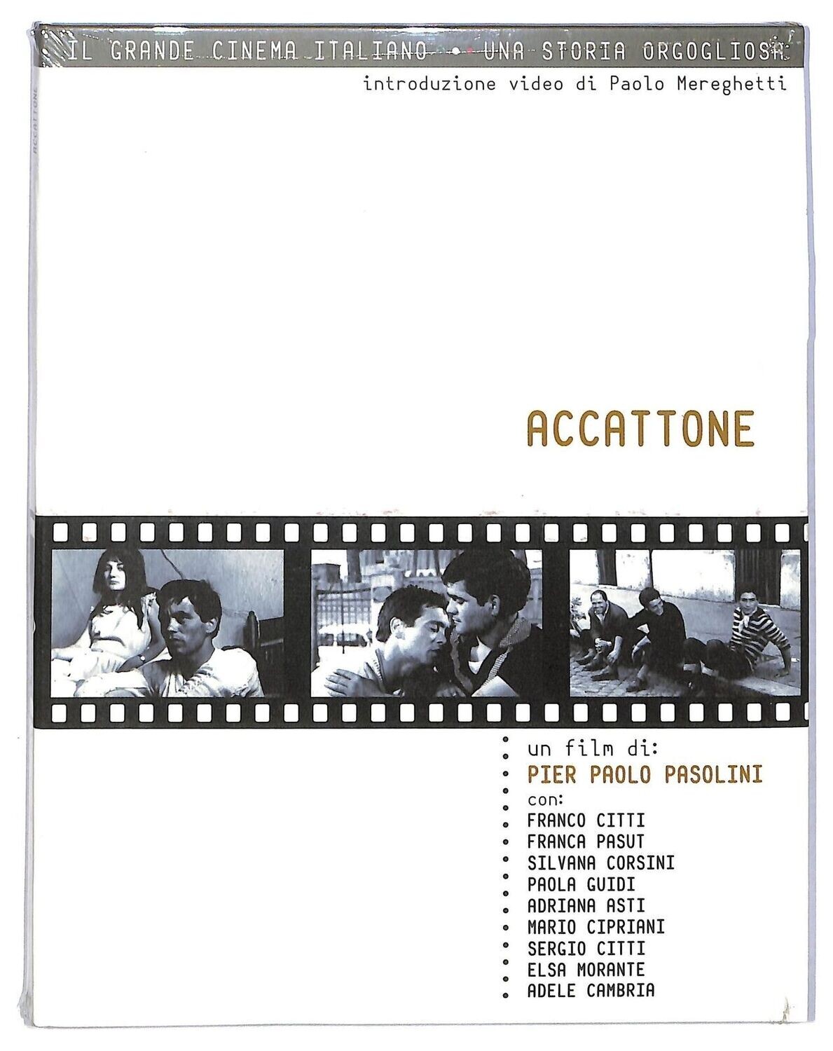 TeknoFilm - DVD – Il grande cinema Italiano: ACCATTONE di Pier Paolo Pasolini (1961) - CORRIERE DELLA SERA