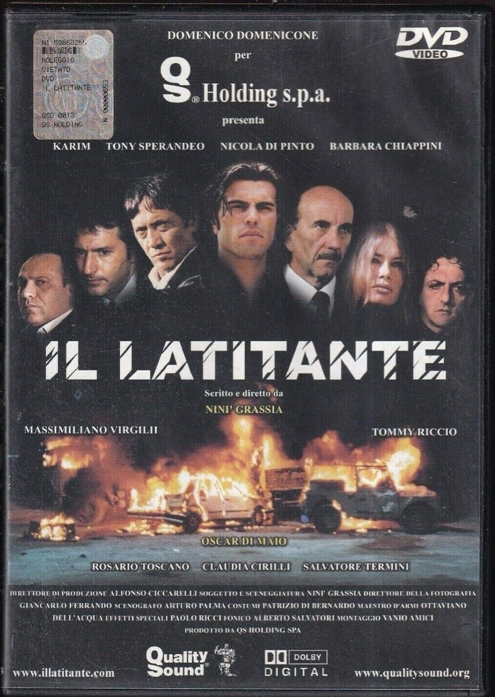 TeknoFilm - DVD – IL LATITANTE di Ninì Grassia (2003) - QS HOLDING