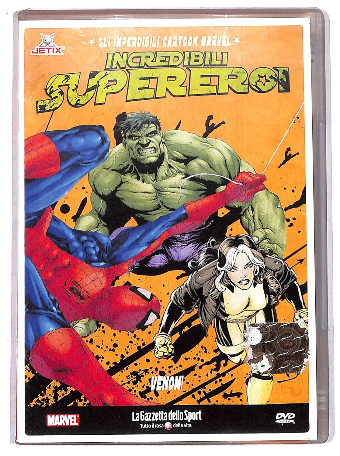 TeknoFilm - DVD – INCREDIBILI SUPEREROI Vol. 11 - VENOM (2008) - GAZZETTA DELLO SPORT
