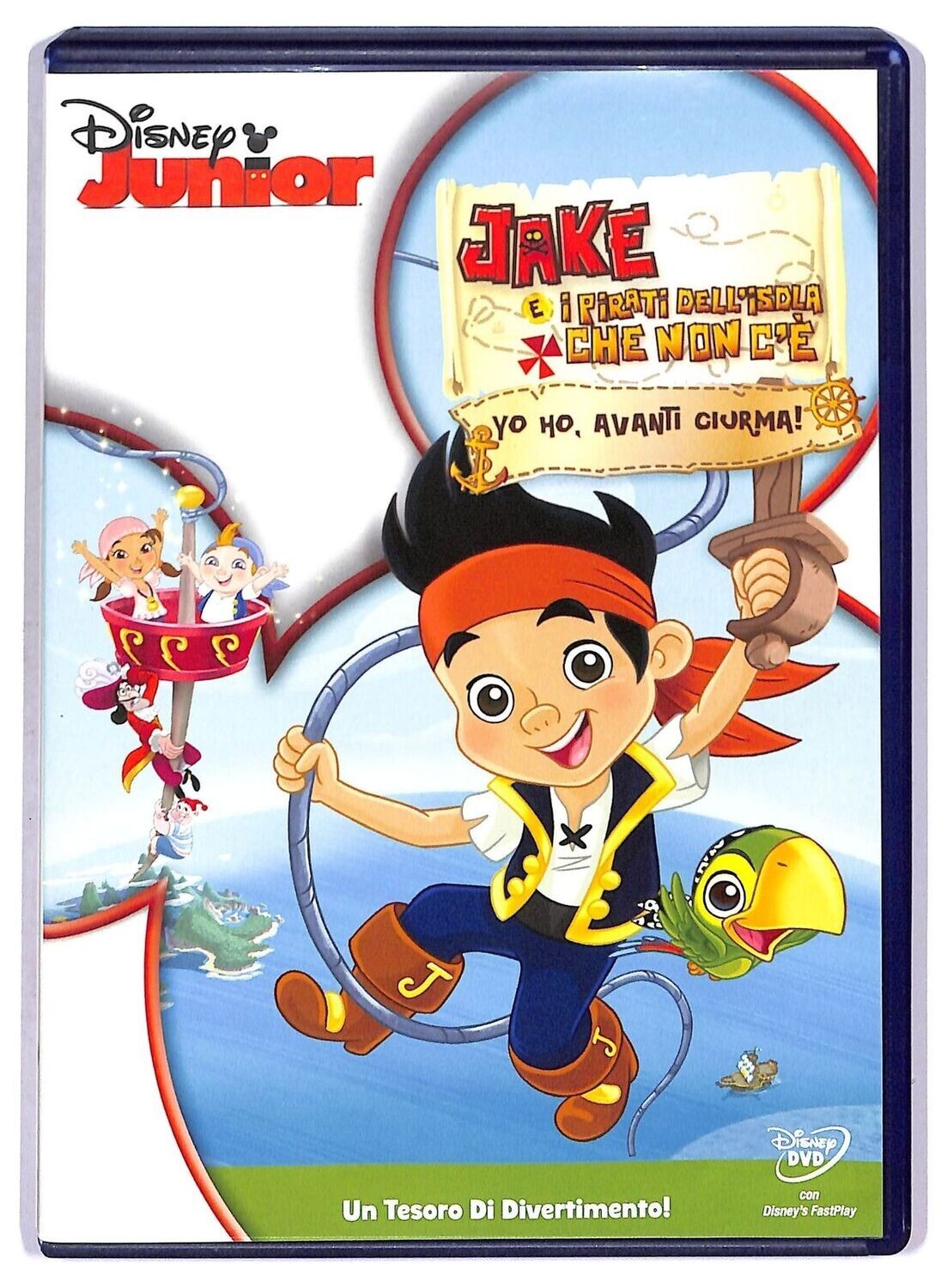 TeknoFilm - DVD – JAKE E I PIRATI DELL'ISOLA CHE NON C'E' Vol. 01 di Howy Parkins (2011) - WALT DISNEY