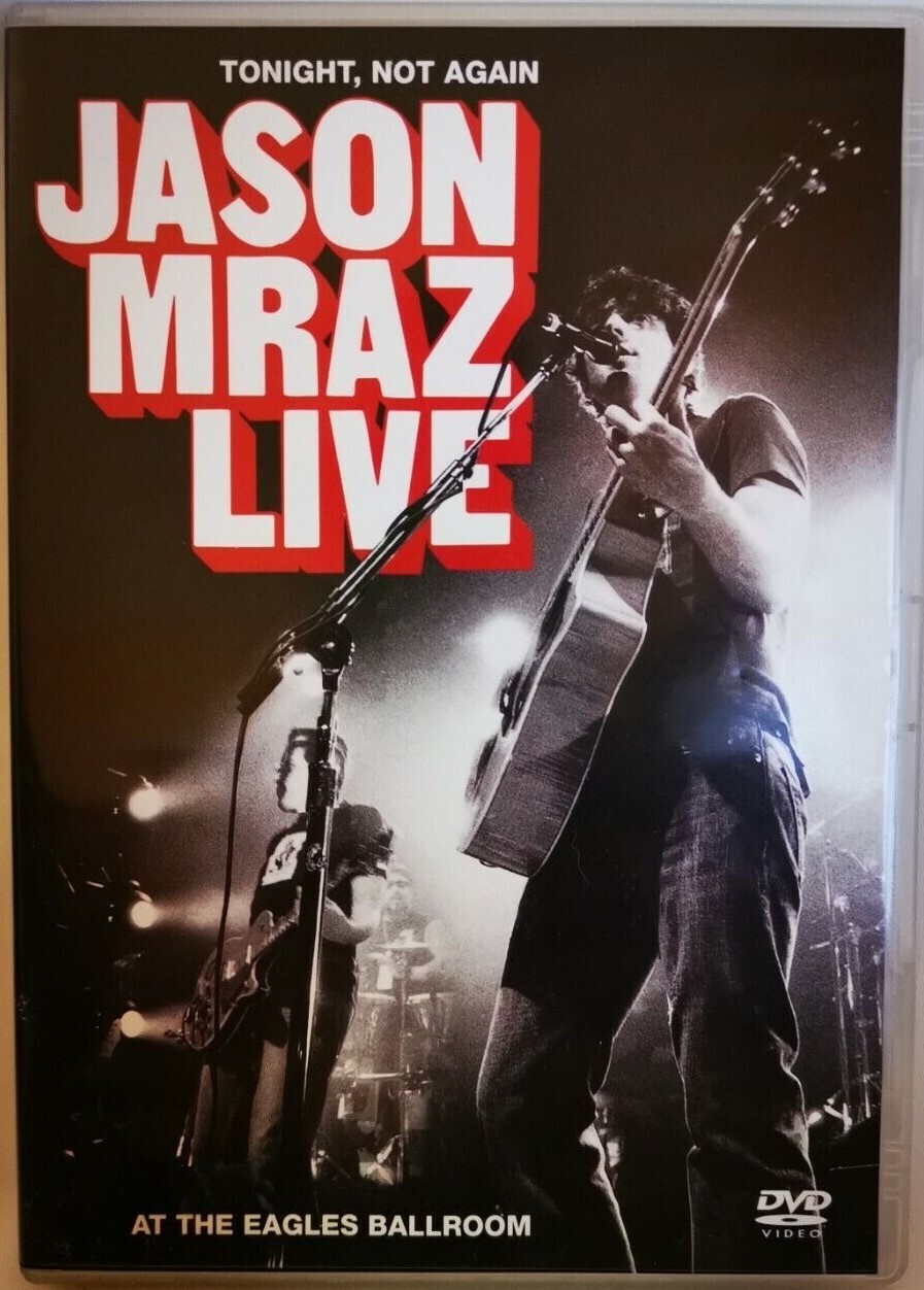 TeknoFilm - DVD [NTSC] – JASON MRAZ LIVE - TONIGHT NOT AGAIN At the eagles ballroom (2003) - WARNER MUSIC VISION