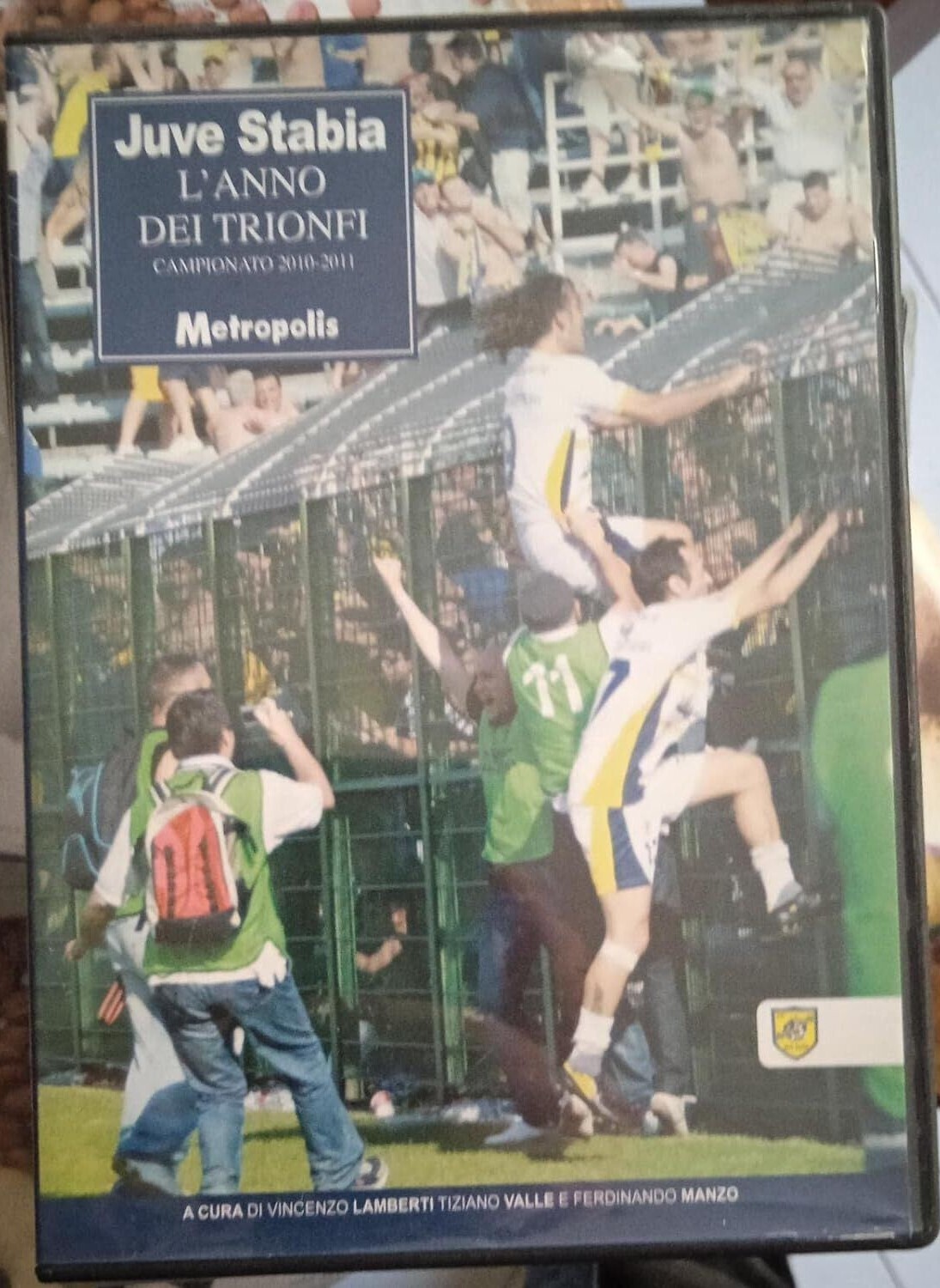 TeknoFilm - DVD – JUVE STABIA - L'ANNO DEI TRIONFI Campionato 2010-2011 - STAMPA DEMOCRATICA '95