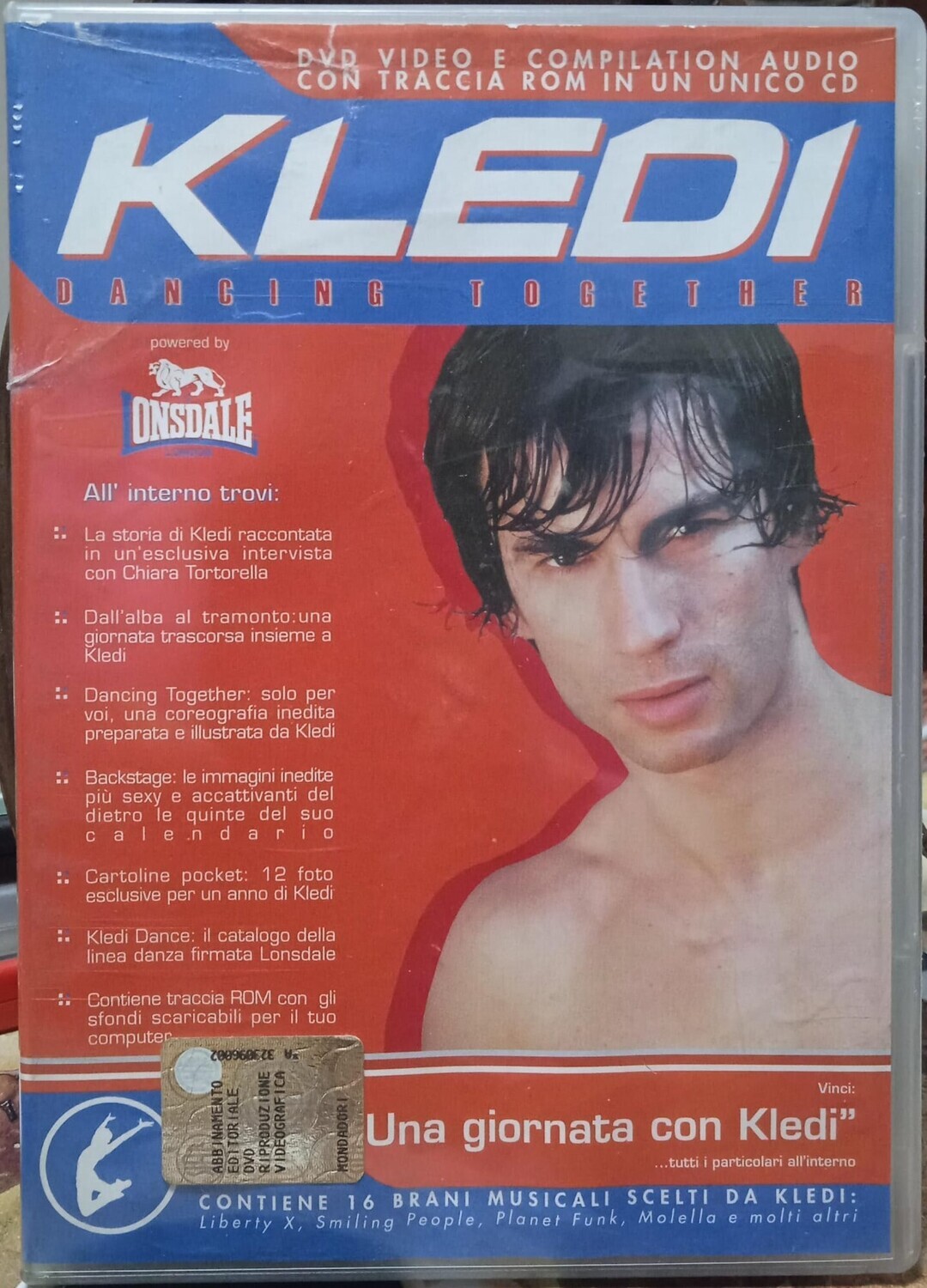 TeknoFilm - DVD + CD – KLEDI - DANCING TOGETHER (Biografia + 16 brani scelti da Kledi) - NOTORIA