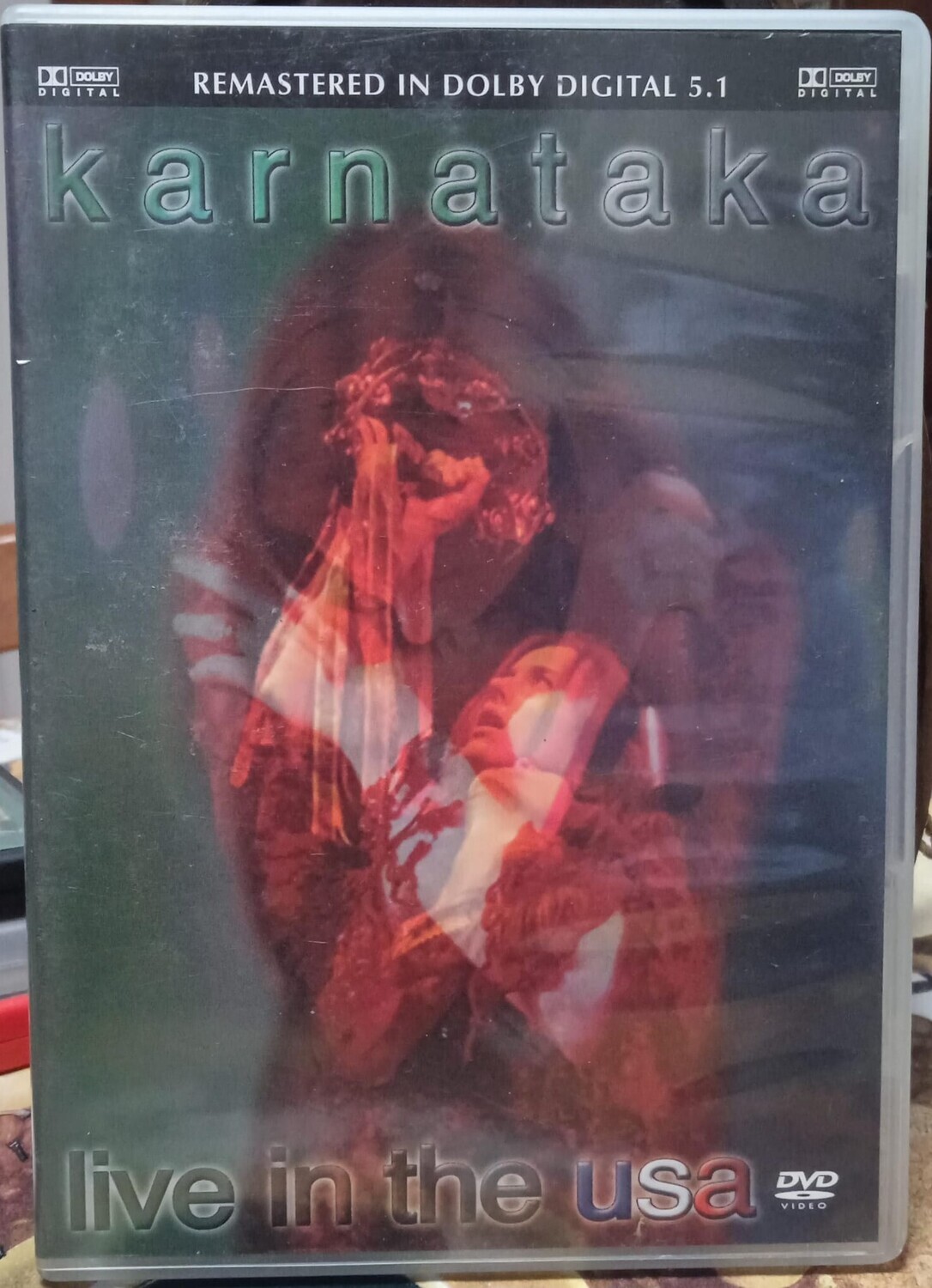TeknoFilm - DVD – KARNATAKA - LIVE IN THE USA (2003) - CLASSIC ROCK LEGEND LTD