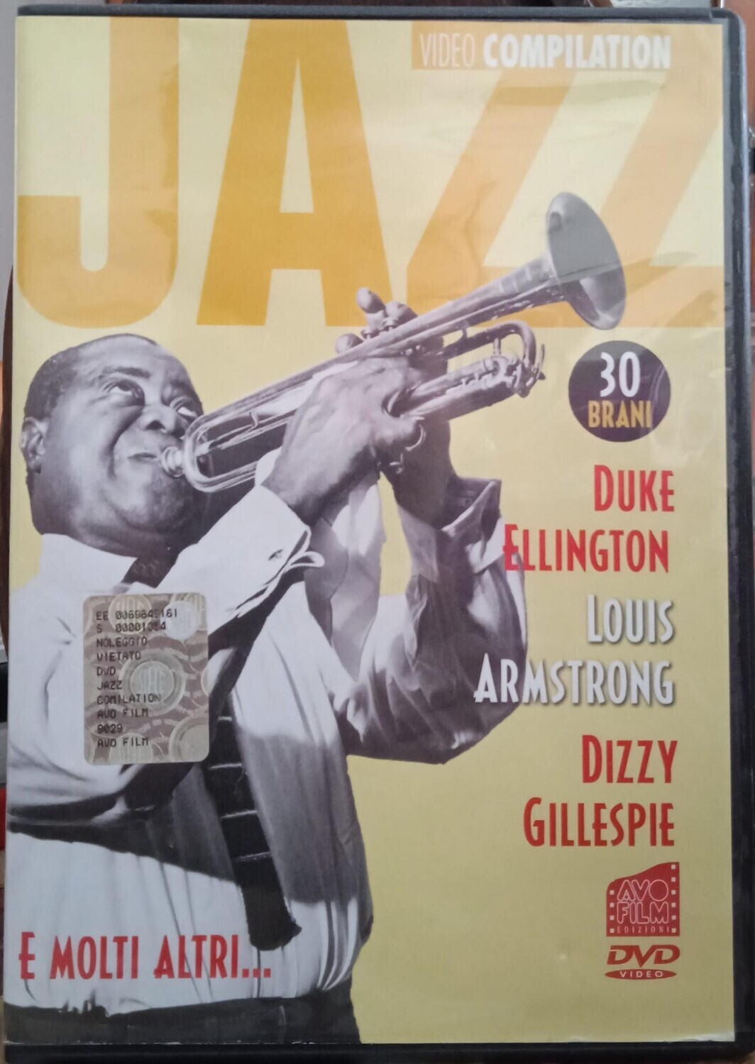 TeknoFilm - DVD – JAZZ VIDEO COMPILATION - 30 BRANI (1989) - AVOFILM