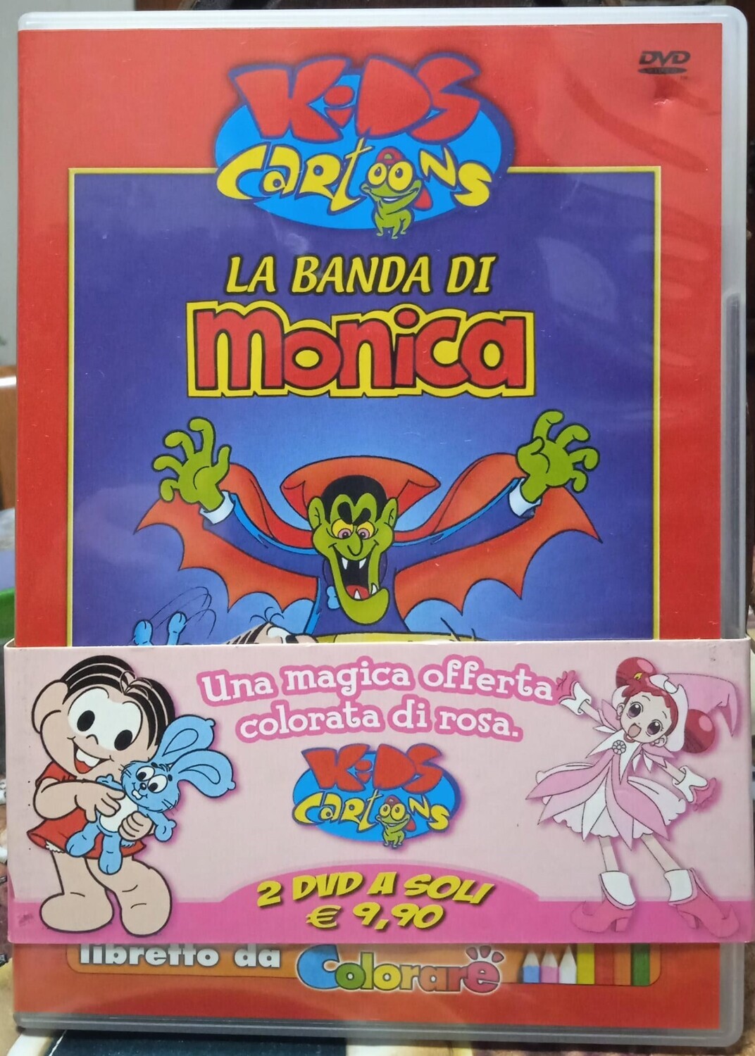 TeknoFilm -  2 DVD – MA CHE MAGIE DOREMI - LA BANDA DI MONICA - KIDS CARTOON