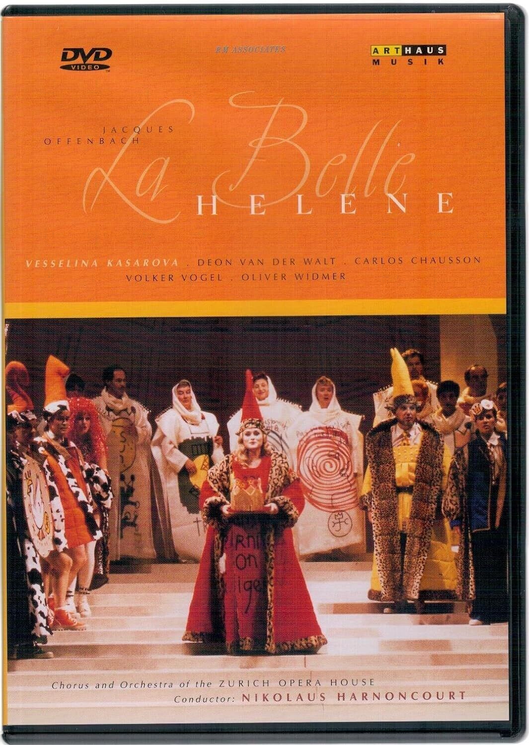 TeknoFilm - DVD – LA BELLE HELENE (Opera buffa in 3 atti) Chorus and orchestra of the Zurich Opera House di Hartmut Schottler (1997) - HART HOUSE MUSIC
