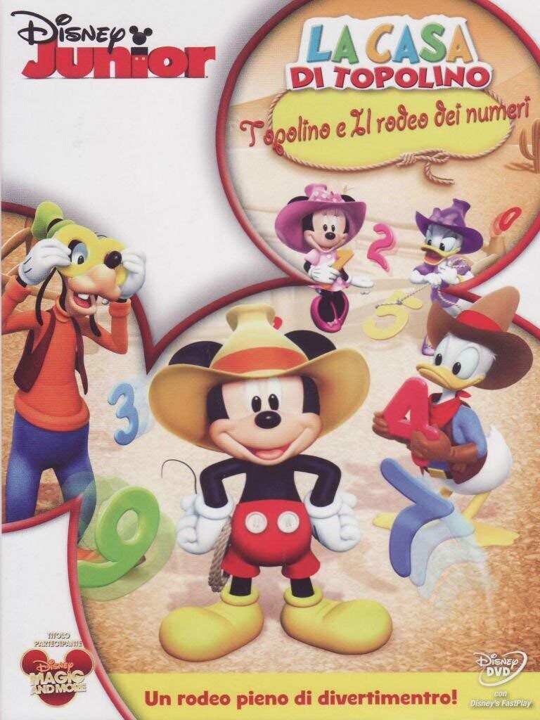 TeknoFilm - DVD - LA CASA DI TOPOLINO - TOPOLINO E IL RODEO DEI NUMERI di A.A.V.V. (2006) - WALT DISNEY