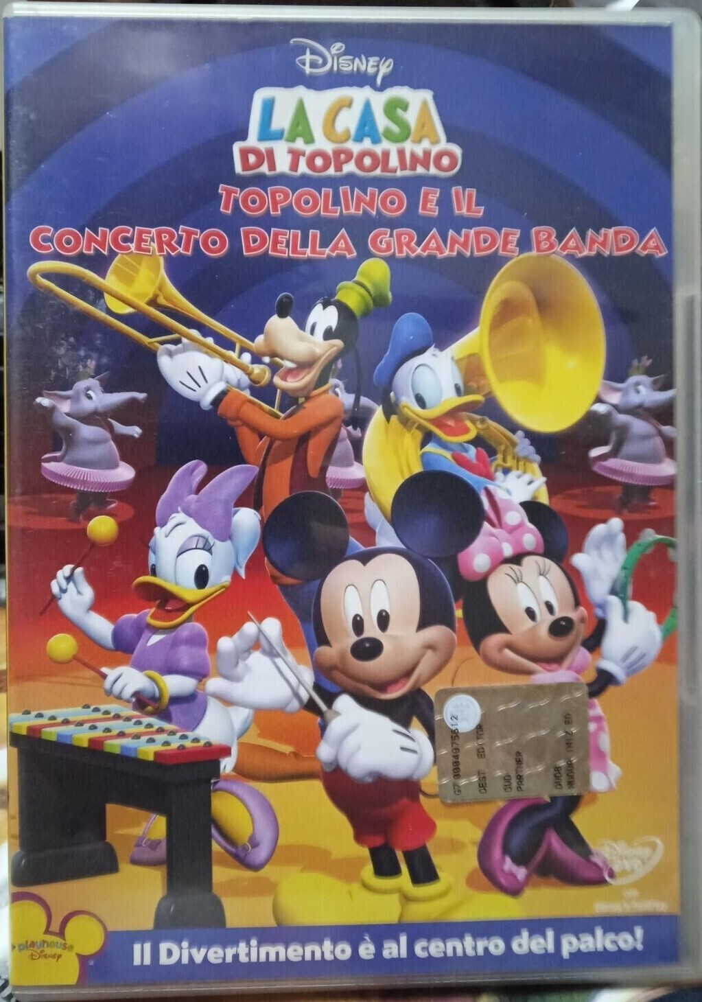 TeknoFilm – DVD – LA CASA DI TOPOLINO - TOPOLINO E IL CONCERTO DELLA GRANDE BANDA (2006) - WALT DISNEY