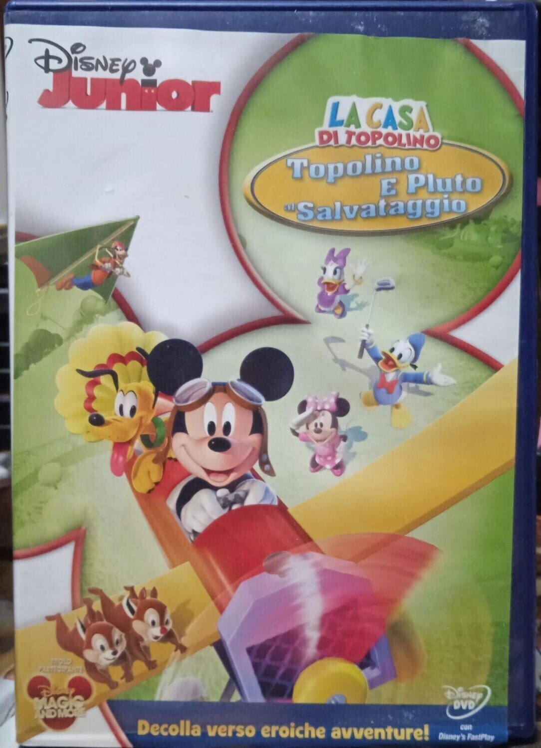 TeknoFilm – DVD – LA CASA DI TOPOLINO - TOPOLINO E PLUTO AL SALVATAGGIO (2006) - WALT DISNEY